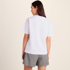 Trissy Womens Premium Supersoft T-Shirt - Optic White/Green