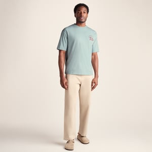 Hop Mens Premium Supersoft Hattie Clark T-Shirt - Summer Sky