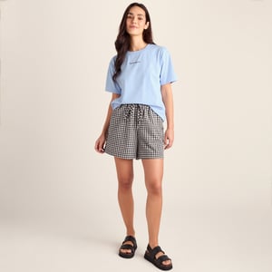 Agnes Womens Supersoft Premium T-Shirt - Ash Blue