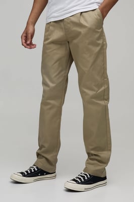 Straight Fit Pleat Front Work 365 Trouser