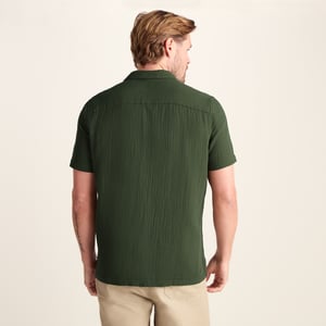 Valtos Mens Short Sleeve Supersoft Shirt - Forage Green