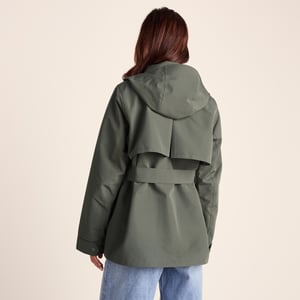 Shea Womens Waterproof Trench Coat - Pale Khaki
