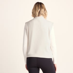 Arrad Womens Microfleece Gilet - Vanilla