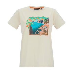 Regatta Womens/Ladies Filandra VX Capri Seaside T-Shirt (Light Vanilla)