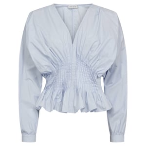 CPH Muse Cmpoplin blouse heather