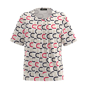 Frank Walder Blouse korte mouw nos716422