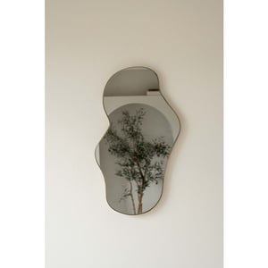 Indore Home spiegel organische vorm asymmetrisch wandspiegel 60cm -