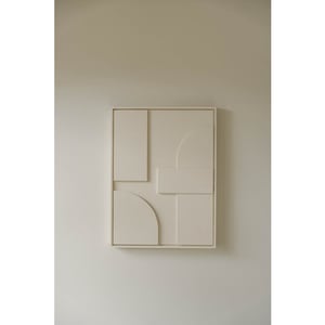 Indore Home – 3d schilderij – design b2 – abstracte vormen – 3d wandpaneel -