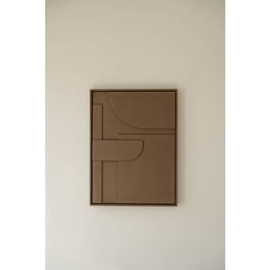 Indore Home – 3d schilderij – design b3 – abstracte vormen – 3d wandpaneel -