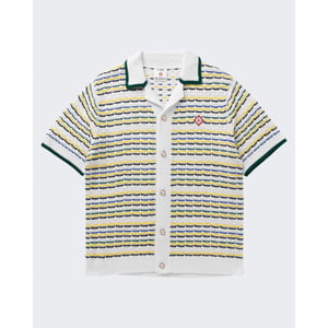 Casablanca Heren tuck stitch shirt