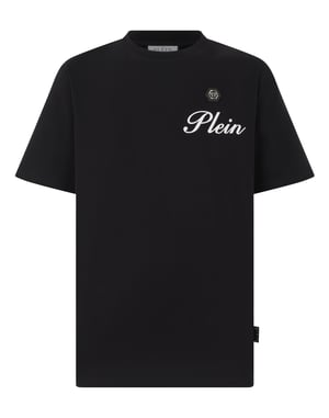 Round Neck T-Shirt Embossed Signature