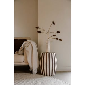 Indore Home bijzettafel stripe mgo