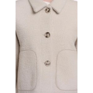 Rino & Pelle Esia.7002621 rino&pelle single breasted jacket stone snow