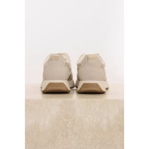 Rino & Pelle Fieve.1002621 rino&pelle mixed material sneaker taupe light gold