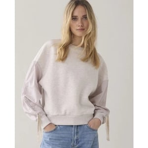 Summum 3s5190-30634 123 jersey melange sweat ivorymelange