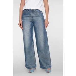Geisha 61034-10 827 jeans gold yarn mid blue denim/gold
