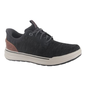 Skechers 211196 blk heren veterschoenen sportief