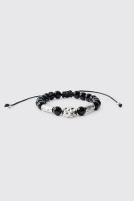 Skull Beaded Bracelet