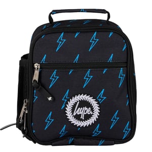 Hype Lightning Black/Blue Lunch Bag