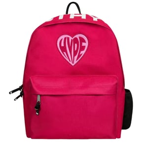 Hype Applique Heart Pink Backpack