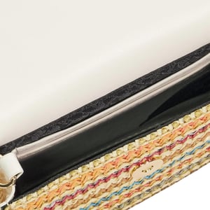 Dune Accessories Kisses - Rainbow Raffia Purse