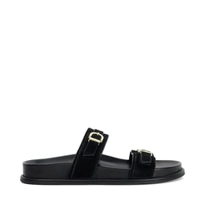 Dune Ladies Lissons - Double Strap Slip-On Sandals