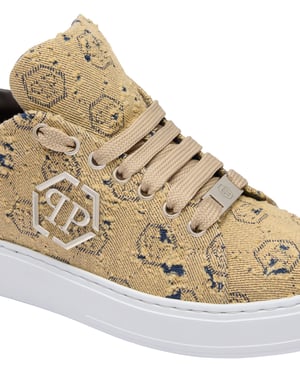 Low-Top Sneakers Jacquard Monogram