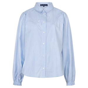 Red Button Blouse lange mouw srb4839 victoria