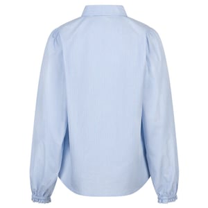 Red Button Blouse lange mouw srb4839 victoria