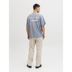 Jack & Jones jornorrebro typo tee ss crew neck n 12282898 tradewinds
