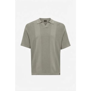 Genti Polo no buttons ss grey