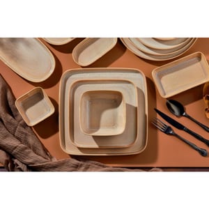 Rinart Serveerschaal mira porselein 10 cm set van 2