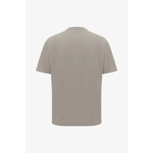 Genti Relaxed fit cotton tee grey