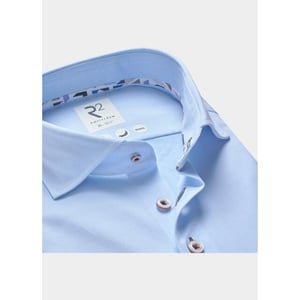 R2 Amsterdam Overhemd extra lange mouw solid technical dobby knitted 132.wsp.xls.001/018