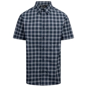 Trespass Heren Barry Korte Mouwen Shirt (Marineblauw)
