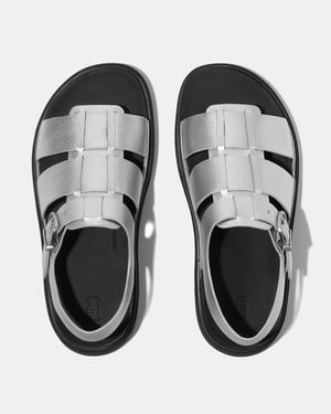 GEN-FF Fisherman Sandals in Silver