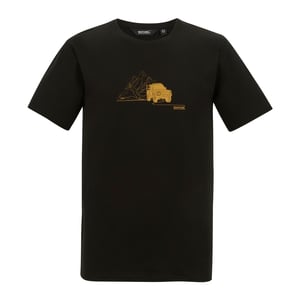 Regatta Mens Cline IX Desert Jeep T-Shirt (Black)