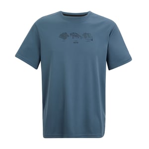 Regatta Mens Fingal Illustration T-Shirt (China Blue)