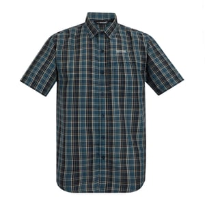 Regatta Heren Mindano Multi Check Korte Mouwen Shirt (Nachtluch)