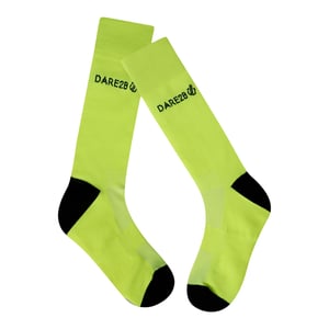 Dare 2B Unisex Volwassen Prestaties Fietssokken (Fluo Geel)