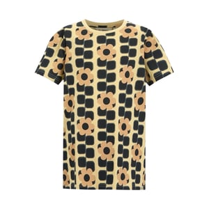 Regatta Dam Orla Kiely Blommor T-shirt (Monokrom)