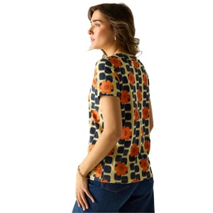 Regatta Womens/Ladies Orla Kiely T-Shirt (Orange)
