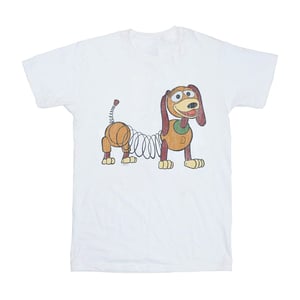 Disney Jongens Toy Story 4 Slinky Pose T-Shirt (Wit)