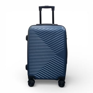Cabine en coque rigide bleue 48 x 37 x 20 cm, valise sécurisée