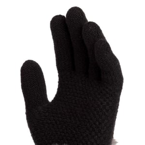 Trespass Gebreide Lunark Handschoenen voor Kinderen/Kinderen (Donkergrijs)