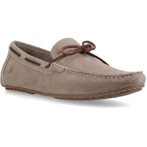Hush Puppies Reuben Båtsko Mocka Herr Taupe Båtskor