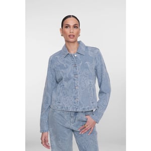 Geisha Jeansjacket bleached denim
