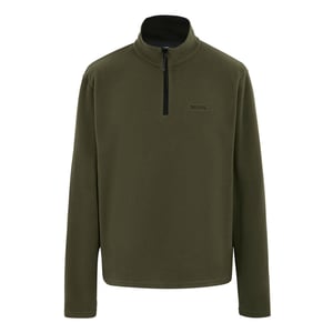 Regatta Great Outdoors Mens Thompson Half Zip Fleece Top för män (Olive Night)