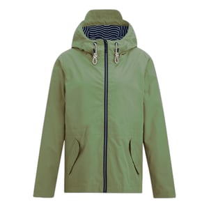 Regatta Womens/Ladies Bayletta Grid Distress Waterproof Jacket (Four Leaf Clover)
