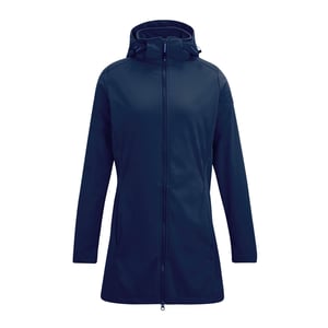 Regatta Womens/Ladies Carisbrooke Softshell Waterproof Jacket (Navy Blue)